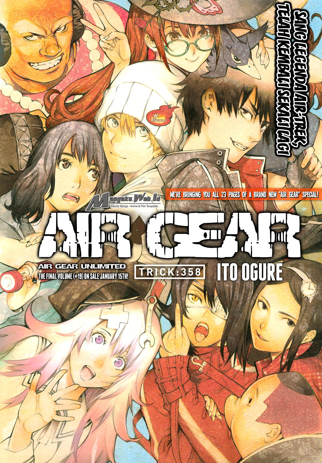 Air Gear Chapter 358 End